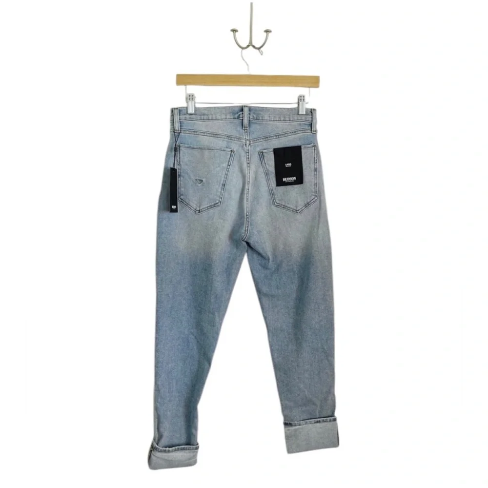 NWT HUDSON JEANS Lana Boyfriend Jean in My Girl Wash 26 - Picture 6 of 9